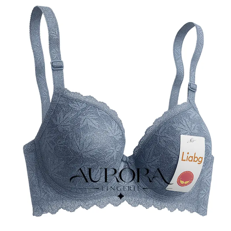 سوتین اسفنجی 5527 آبی فیلی