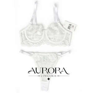 ست لباس زیر ژینا کد:2005 سفید